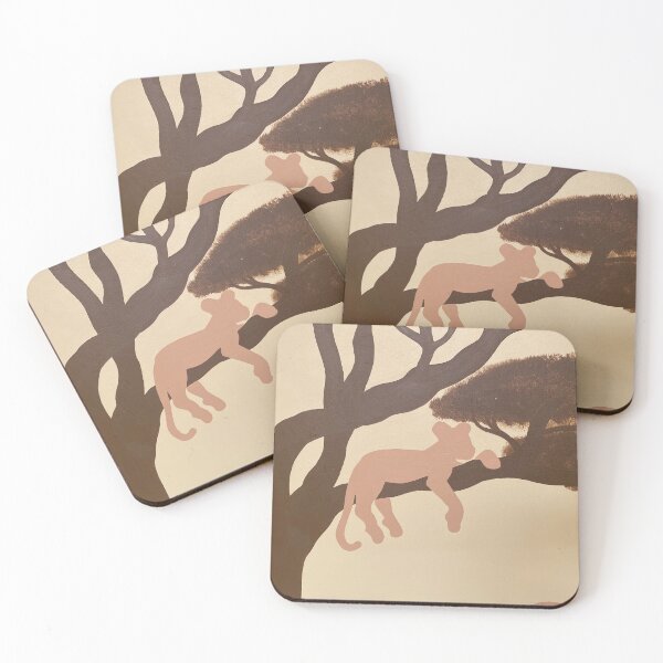 Item preview, A Lioness Rests On a Branch - Mural Art  designed and sold by Jillianamatt.