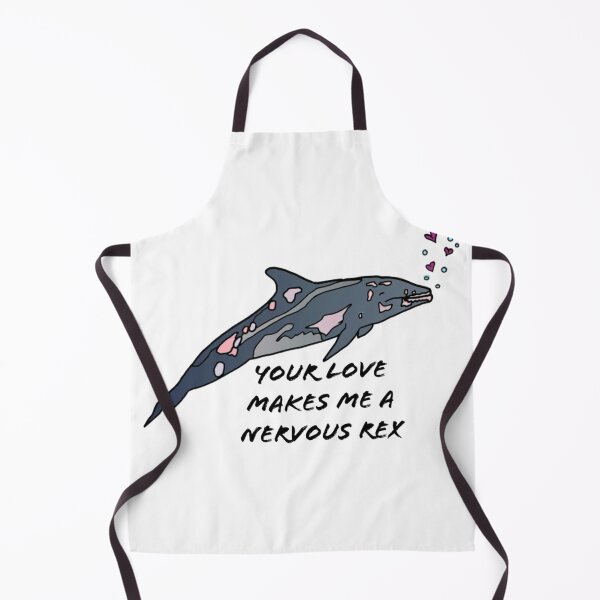 Item preview, The Jurassic T Rex Rough Toothed Dolphin Your Love Makes Me A Nervous Rex designed and sold by Allysha Lazar.