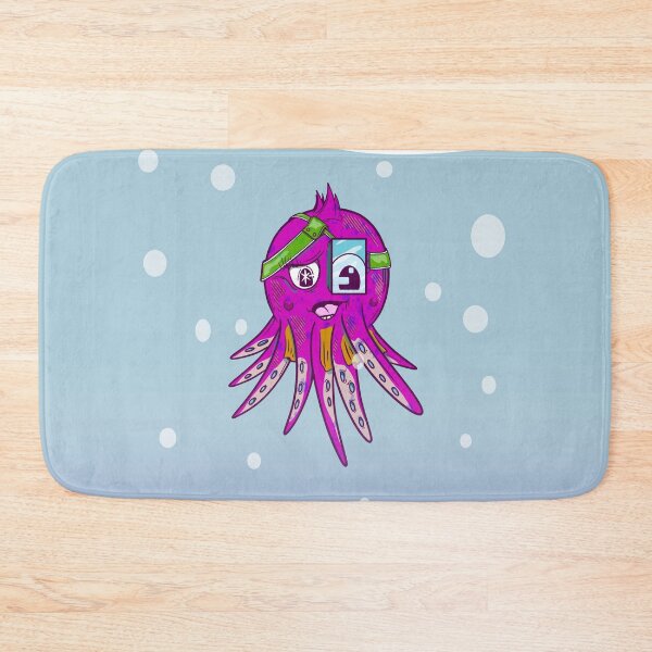 Item preview, Cute pink octopus designed and sold by piedaydesigns.
