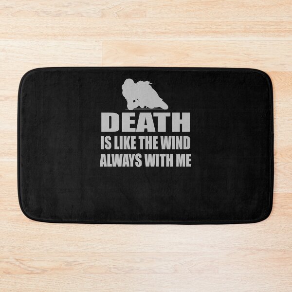 Item preview, Death is like the wind biking superbike quote designed and sold by SoulTrekking.