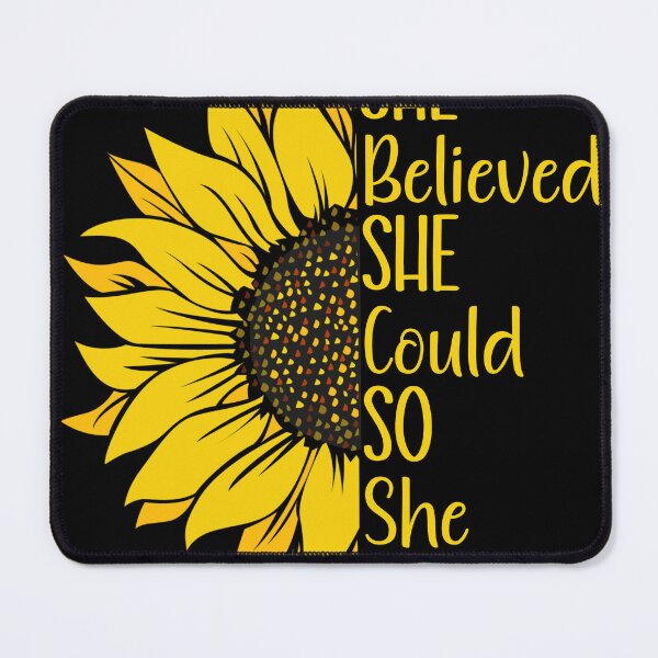 Item preview, She Believed She Could So She Did designed and sold by TheBeesForYou.
