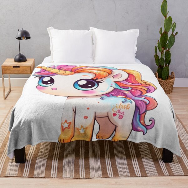 Item preview, Cute cartoon unicorn designed and sold by Stickermagician.