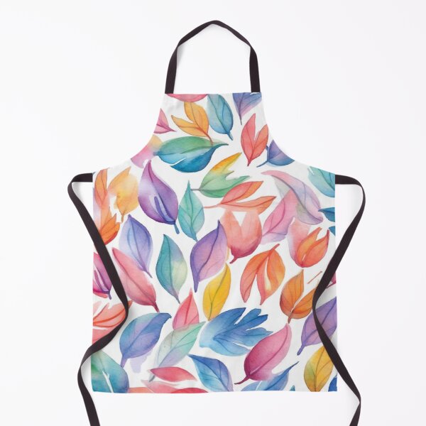Item preview, Watercolor leaves art pattern #2 designed and sold by imagenia.