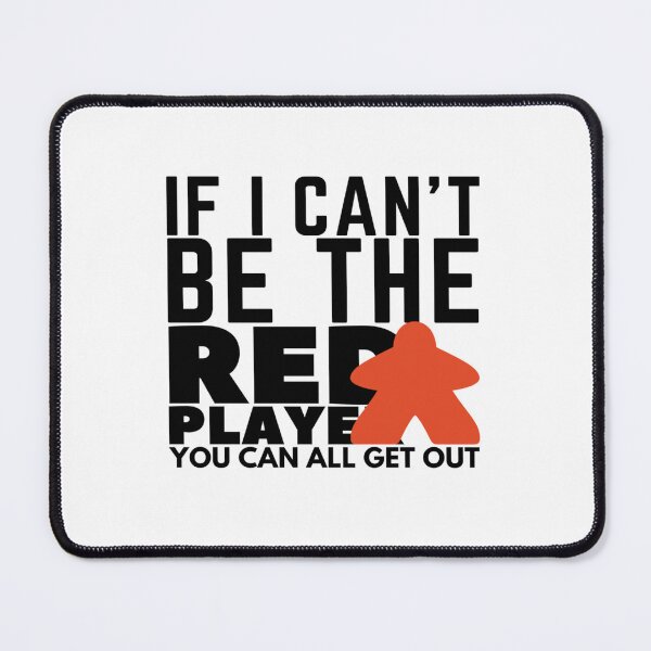 Item preview, Board Game Red Player Art   designed and sold by GeorgeDodd2.