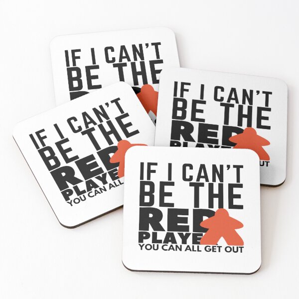 Item preview, Board Game Red Player Art   designed and sold by GeorgeDodd2.