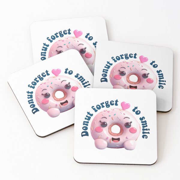 Item preview, Donut Pun Kawaii| Funny sayings| Donut Puns| Donut forget to smile designed and sold by Createya.