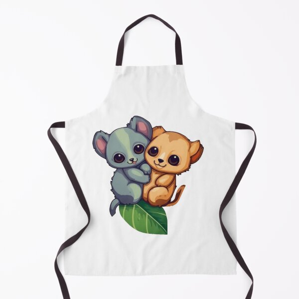 Item preview, Cute cartoon lemur designed and sold by Stickermagician.