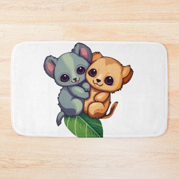 Item preview, Cute cartoon lemur designed and sold by Stickermagician.