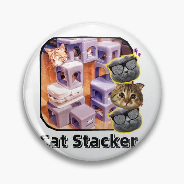 Item preview, Cat Stacker - Cute and Perfect Tower Builder Game designed and sold by Lychee Design.