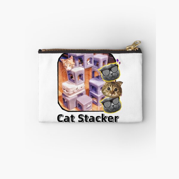 Item preview, Cat Stacker - Cute and Perfect Tower Builder Game designed and sold by Lychee Design.