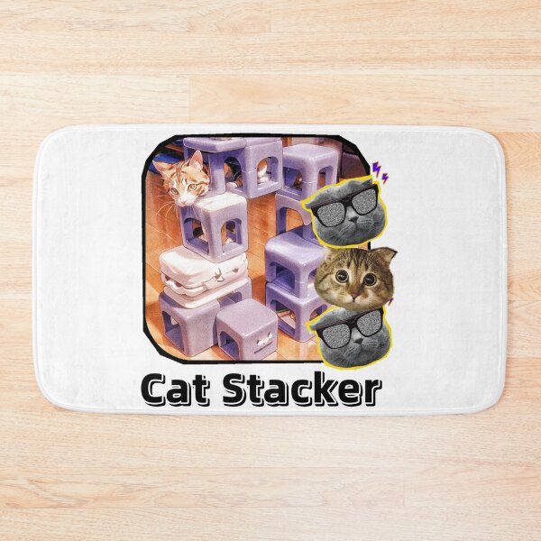 Item preview, Cat Stacker - Cute and Perfect Tower Builder Game designed and sold by Lychee Design.