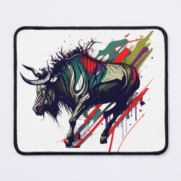 Item preview, Wildebeest, a Large and Gregarious Antelope designed and sold by MVDigitalArt.