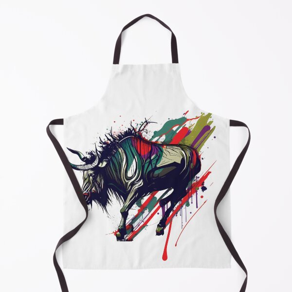 Item preview, Wildebeest, a Large and Gregarious Antelope designed and sold by MVDigitalArt.