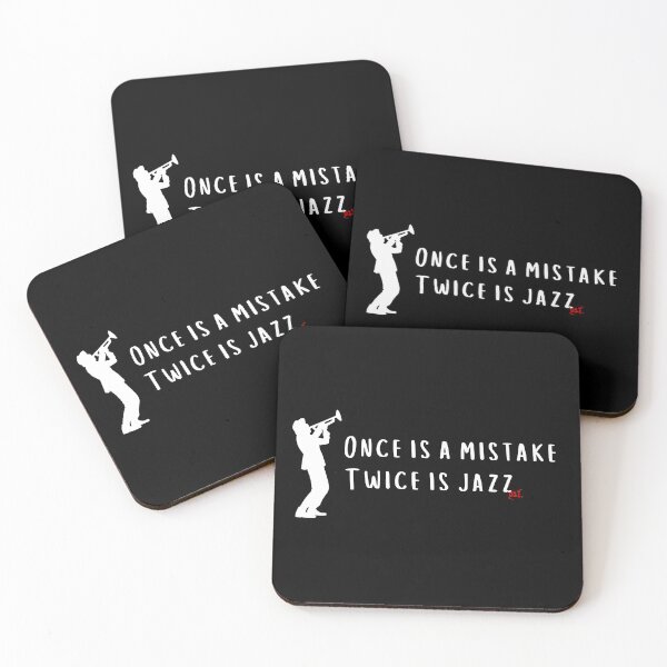 Item preview, Once is a Mistake, Twice is Jazz (dark) / RoYuMi designed and sold by royumi.
