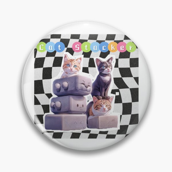 Item preview, Cat Stacker - Cute and Perfect Tower Builder Game designed and sold by Lychee Design.