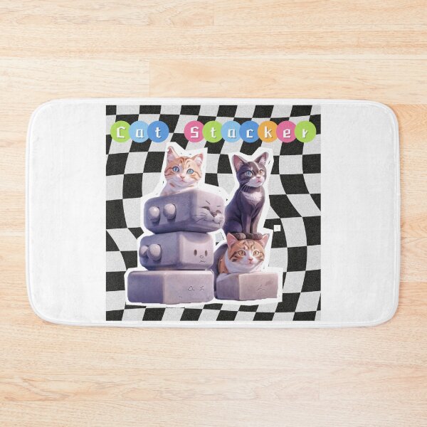 Item preview, Cat Stacker - Cute and Perfect Tower Builder Game designed and sold by Lychee Design.