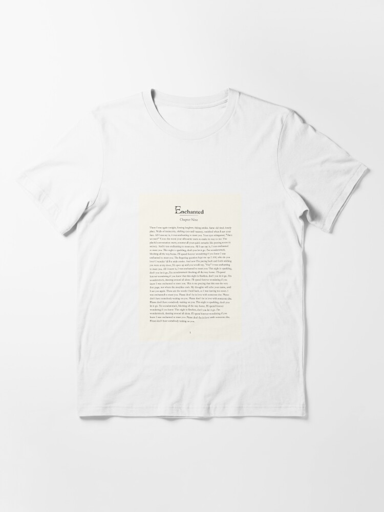 Enchanted - Taylor Swift Speak Now Essential T-Shirt for Sale by  bombalurina