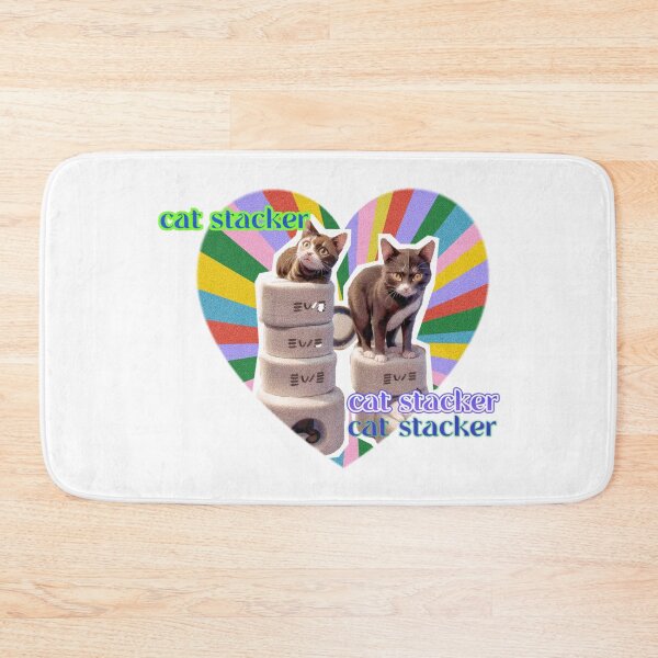 Item preview, Cat Stacker - Cute and Perfect Tower Builder Game designed and sold by Lychee Design.