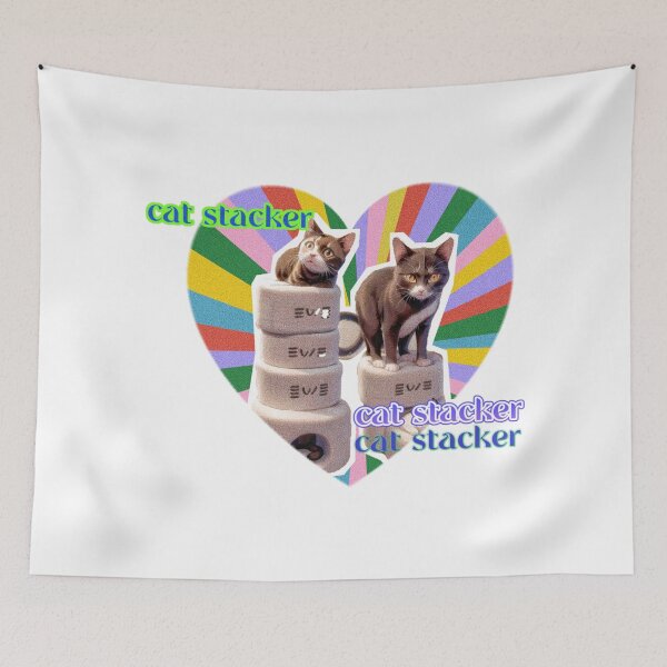 Item preview, Cat Stacker - Cute and Perfect Tower Builder Game designed and sold by Lychee Design.