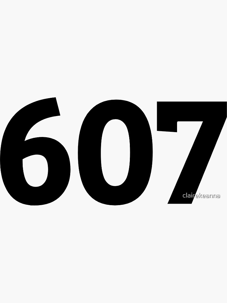 607