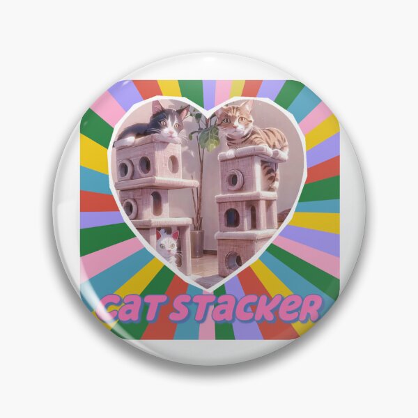 Item preview, Cat Stacker - Cute and Perfect Tower Builder Game designed and sold by Lychee Design.