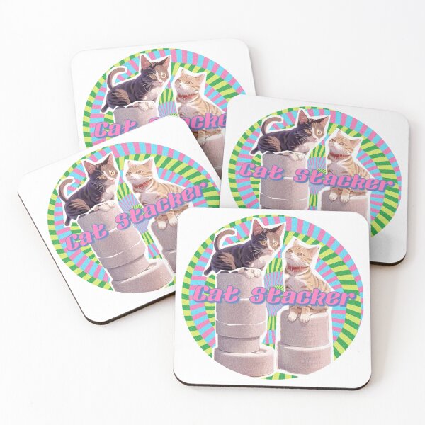 Item preview, Cat Stacker - Cute and Perfect Tower Builder Game designed and sold by Lychee Design.