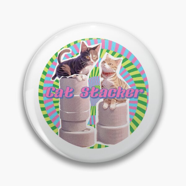 Item preview, Cat Stacker - Cute and Perfect Tower Builder Game designed and sold by Lychee Design.