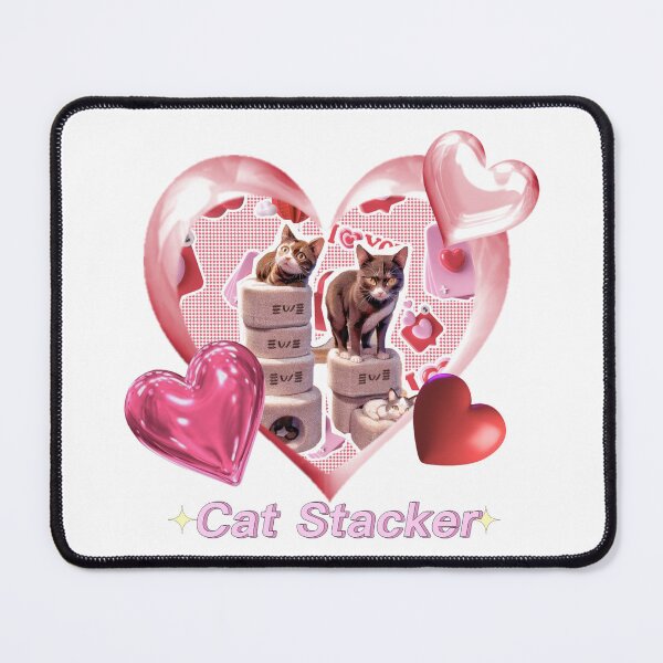 Item preview, Cat Stacker - Cute and Perfect Tower Builder Game designed and sold by Lychee Design.