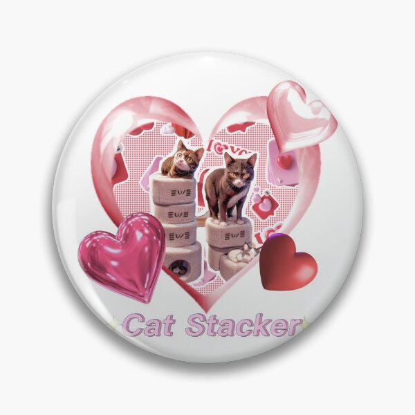 Item preview, Cat Stacker - Cute and Perfect Tower Builder Game designed and sold by Lychee Design.
