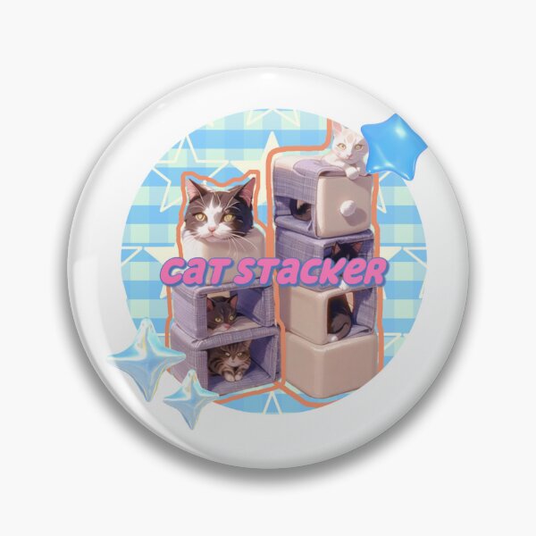 Item preview, Cat Stacker - Cute and Perfect Tower Builder Game designed and sold by Lychee Design.