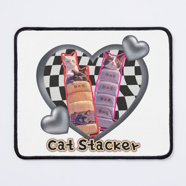 Item preview, Cat Stacker - Cute and Perfect Tower Builder Game designed and sold by Lychee Design.