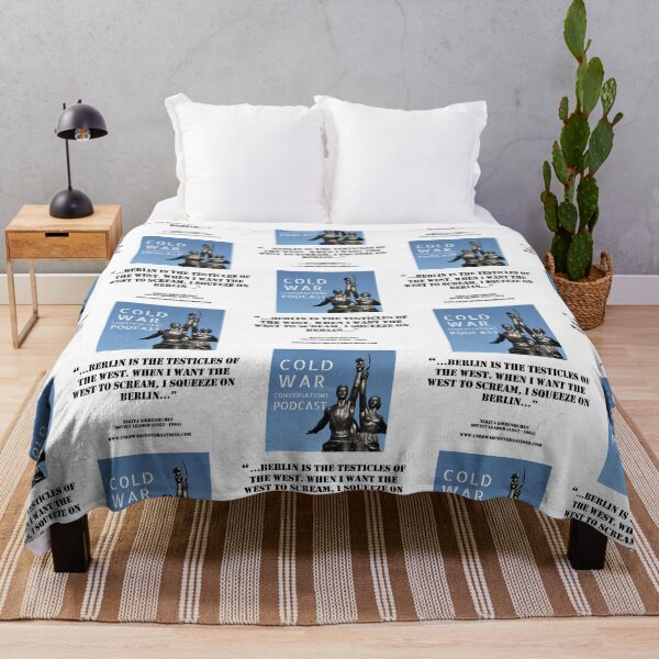 Item preview, Khrushchev Berlin is the testicles of the West Cold War Quote designed and sold by anluongkho54.