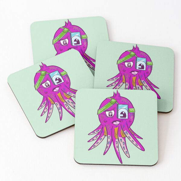 Item preview, Pink octopus designed and sold by piedaydesigns.