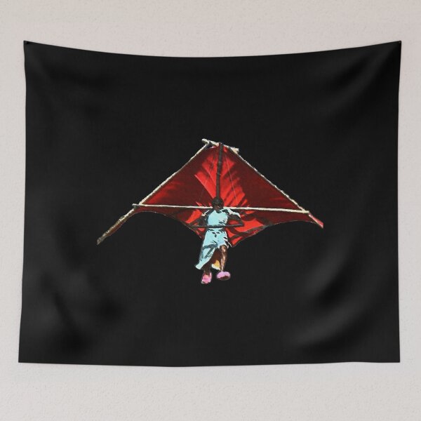 Item preview, Big Red Bird with Fuzzy Pink Feet  designed and sold by weinermercedez.