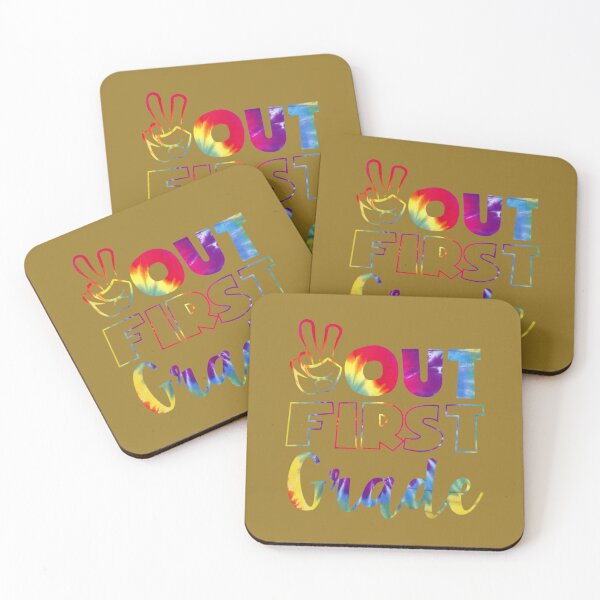 Item preview, Peace Out 1st Grade Tie Dye Graduation class of 2021 virtual 		 designed and sold by nadryloreciu.