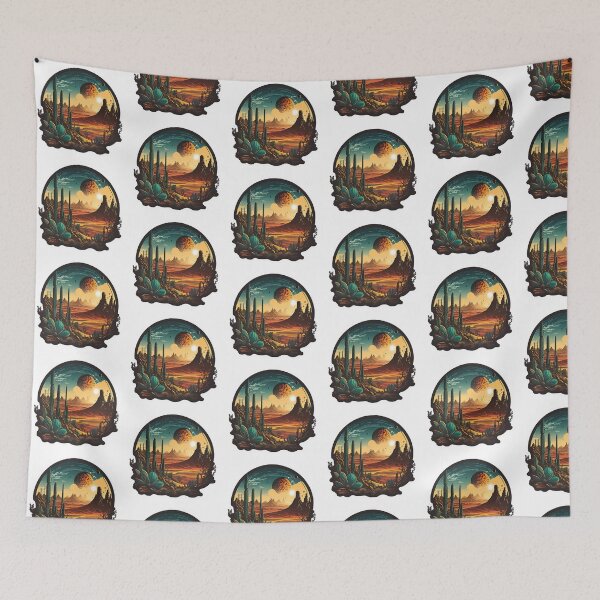 Item preview, Dune alien landscape designed and sold by krusuparamoon.