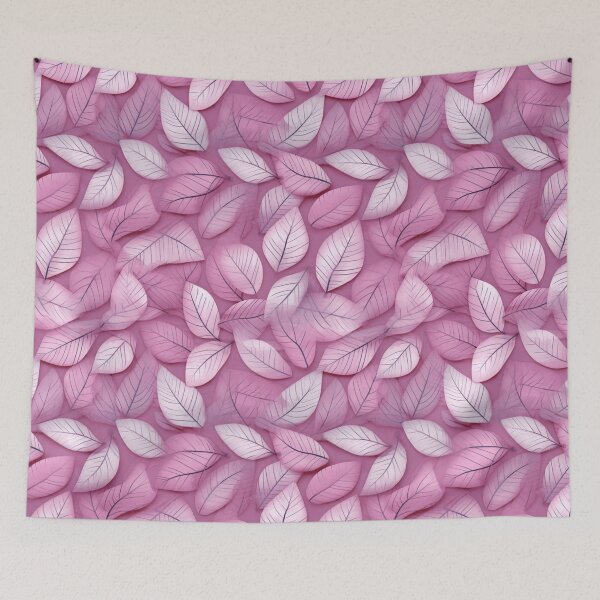 Item preview, Beautiful Pink leaves art pattern #1 designed and sold by imagenia.