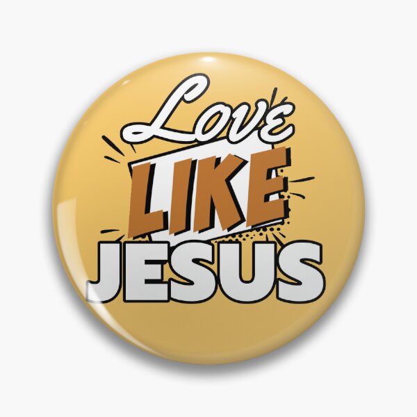 Item preview, Vintage Yellow Love Like Jesus designed and sold by ViewerEqualsPhoton.