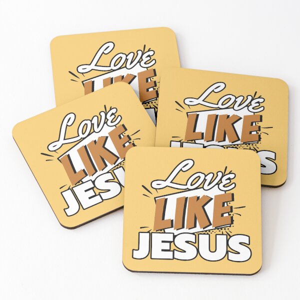 Item preview, Vintage Yellow Love Like Jesus designed and sold by ViewerEqualsPhoton.