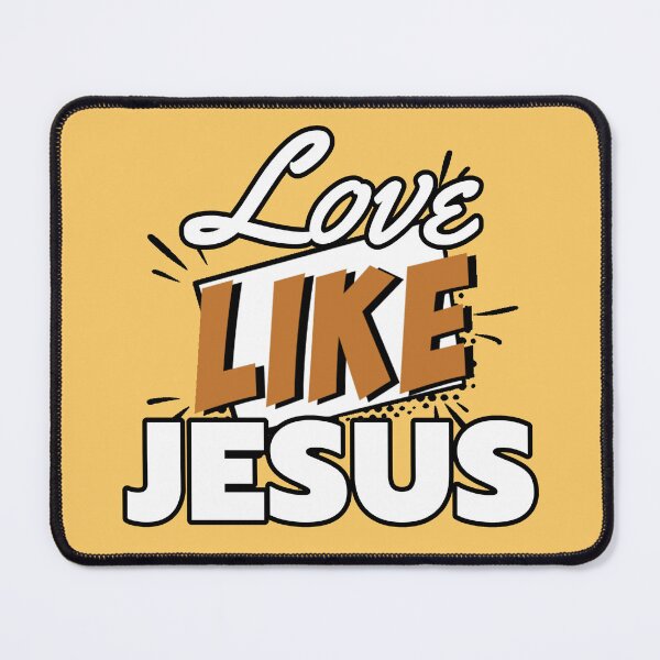 Item preview, Vintage Yellow Love Like Jesus designed and sold by ViewerEqualsPhoton.