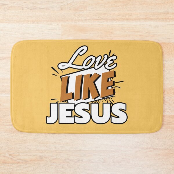 Item preview, Vintage Yellow Love Like Jesus designed and sold by ViewerEqualsPhoton.