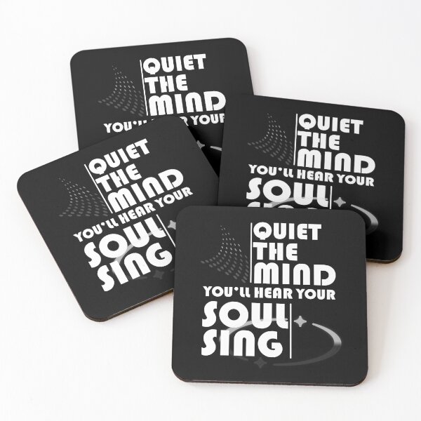 Item preview, Quiet The Mind and You'll Hear Your Soul Sing designed and sold by my-green-gecko.
