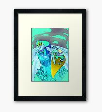 Crossover Framed Print