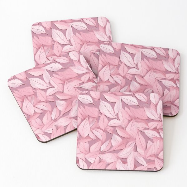 Item preview, Beautiful Pink leaves art pattern #2 designed and sold by imagenia.