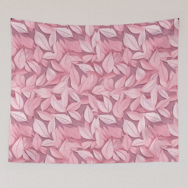 Item preview, Beautiful Pink leaves art pattern #2 designed and sold by imagenia.