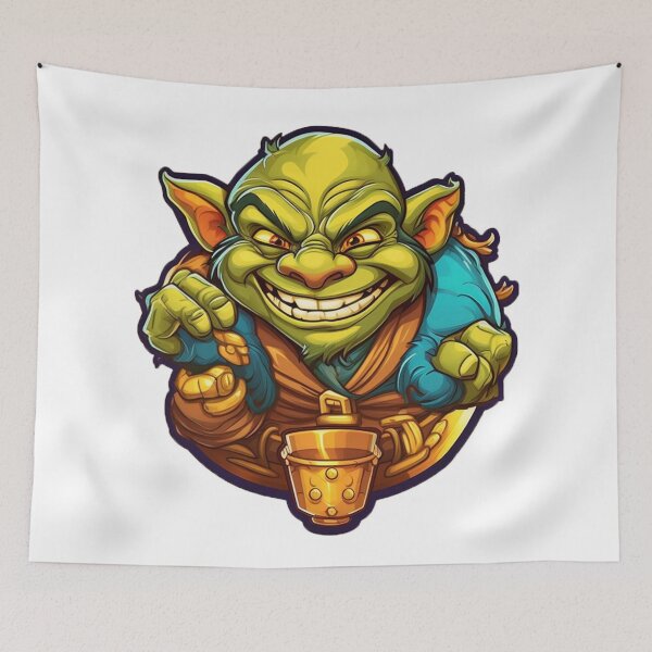 Item preview, Goblin merchants designed and sold by Stickermagician.