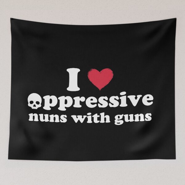 Item preview, nuns with guns admirer designed and sold by WarHaven.