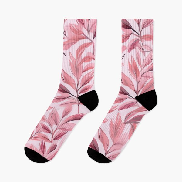 Item preview, Beautiful Pink leaves art pattern #3 designed and sold by imagenia.