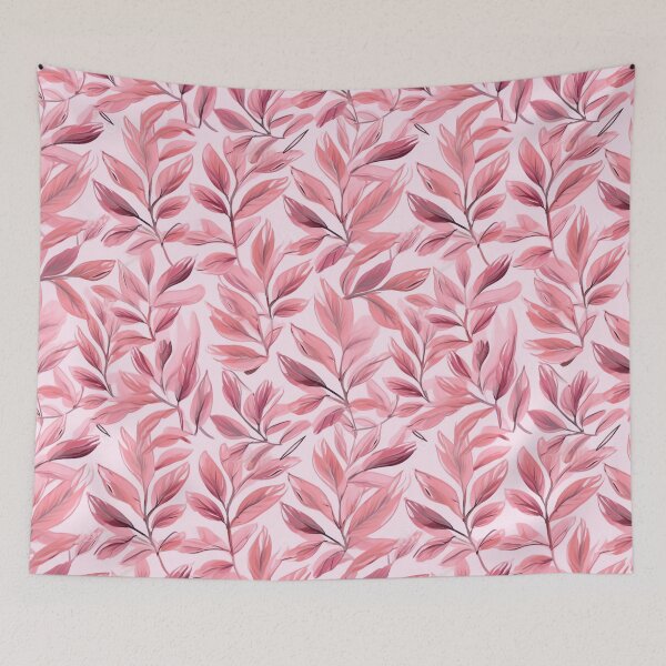 Item preview, Beautiful Pink leaves art pattern #3 designed and sold by imagenia.