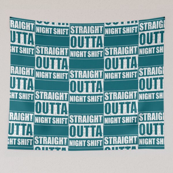 Item preview, Straight Outta Night Shift Nurse designed and sold by tradualuoi32.